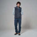 Dark Sky Montane Men's Caldus XT 2.0 Fleece Gilet Model 3 MCXTVDAS