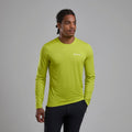 Citrus Spring Montane Men's Dart Lite Long Sleeve T-Shirt Model Front