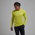 Citrus Spring Montane Men's Dart Long Sleeve T-Shirt Model Front