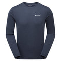 Eclipse Blue Montane Men's Dart Long Sleeve T-Shirt Front