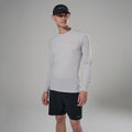 Platinum Montane Men's Dart Nano Long Sleeve T-Shirt Regular Fit Model Front