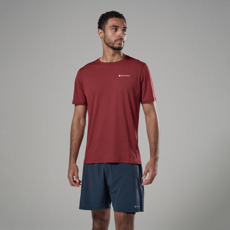 Dark Maple Montane Men's Dart Nano T-Shirt Front