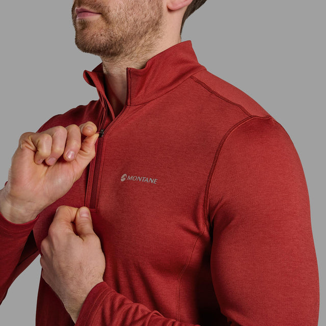 Montane Men's Dart Zip Neck T-Shirt