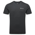 Black Montane Men's Dart T-Shirt Front