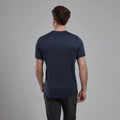 Eclipse Blue Montane Men's Dart T-Shirt Model Back