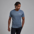 Stone Blue Montane Men's Dart T-Shirt Model Front