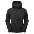 Black Montane Men's Fireball XT Hooded Insulated Jacket Front