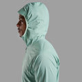 Sea Mist Montane Men's Featherlite Hooded Windproof Jacket Model 5