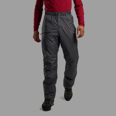 Midnight Grey Montane Men's Fortes Lite Insulated Pants Front