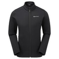 Black Montane Men's Fury Fleece Jacket Front