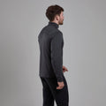 Midnight Grey Montane Men's Fury Lite Fleece Pull-On Model Back