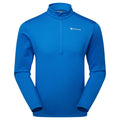 Neptune Blue Montane Men's Fury Lite Fleece Pull-On Front