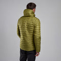 Alder Green Montane Men's Icarus Lite Hooded Jacket Model Back