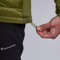 Alder Green Montane Men's Icarus Lite Hooded Jacket Model 4