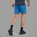 Neptune Blue Montane Men's Jetstream 5" Trail Running Shorts Model Back