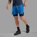 Neptune Blue Montane Men's Jetstream 5" Trail Running Shorts Model 4