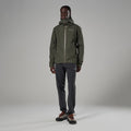 Moss Montane Men's Norste XT Waterproof Jacket Model 3