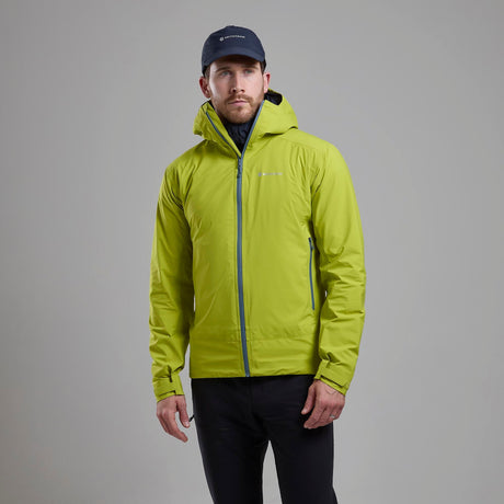 Citrus Spring Montane Men's Phase Lite Waterproof Jacket Front