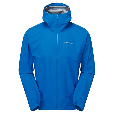 Electric Blue Montane Men's Phase Nano Waterproof Jacket Front