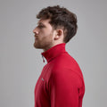 Acer Red Montane Protium Fleece Pull-On Jacket Model 3