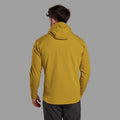 Ginkgo Gold Montane Men's Protium XT Hooded Fleece Jacket Model Back