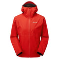 Adrenaline Red Montane Men's Spirit Lite Waterproof Jacket Front