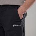 Black Montane Men's Tenacity Softshell Shorts Model 4