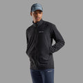 Black Montane Men's Tenacity Softshell Jacket Model Front