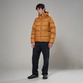 Amber Montane Men's Thaw Hooded Down Jacket Model 6 MTHAHAMB