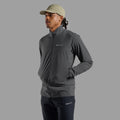 Midnight Grey Montane Men's Tenacity Nano Softshell Jacket Model 3