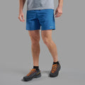 Neptune Blue Montane Men's Volantis 7" Shorts Model Front