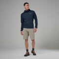 Eclipse Blue Montane Men's Zepher Hooded Fleece Jacket Model 3 MZEPHECL