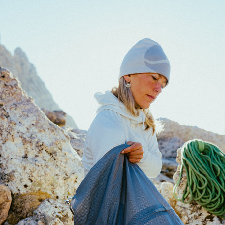 Oyster Montane Women's Protium Hooded Fleece Jacket Front