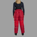 Adrenaline Red Montane Apex 8000 Down Salopettes Model 12