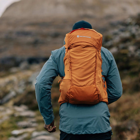 Flame Orange Montane Trailblazer® 25L Backpack Side